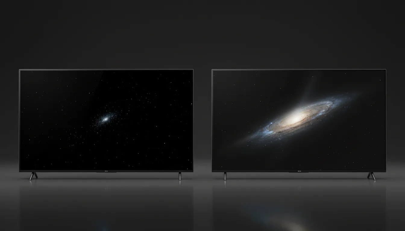 LG 55" OLED C5 vs Samsung 65" QN70F