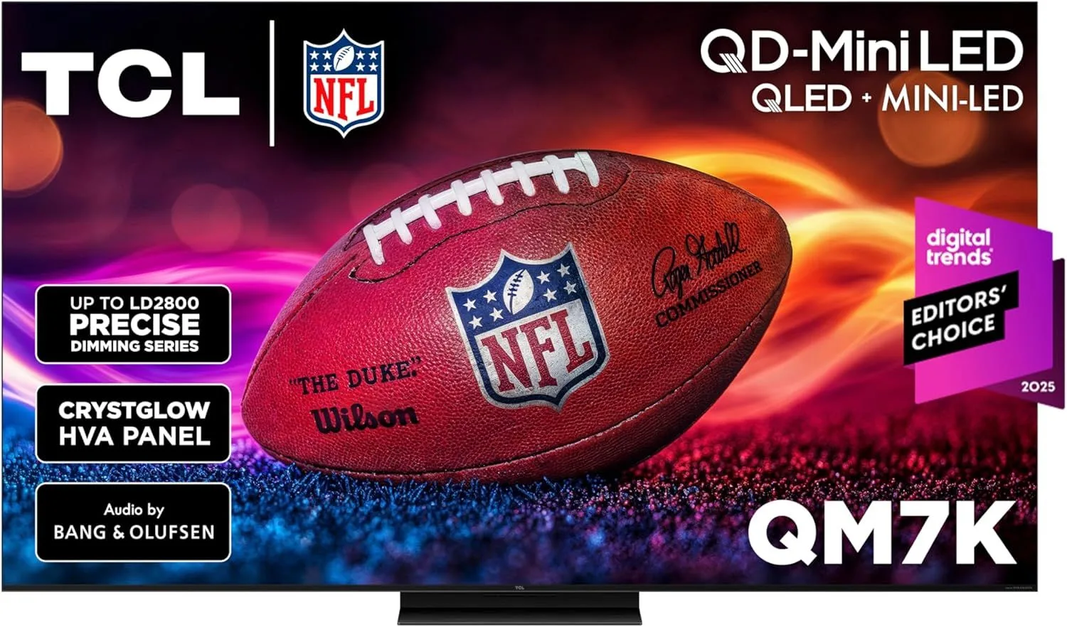 TCL 65" QM7K QD-Mini LED 144Hz Smart TV