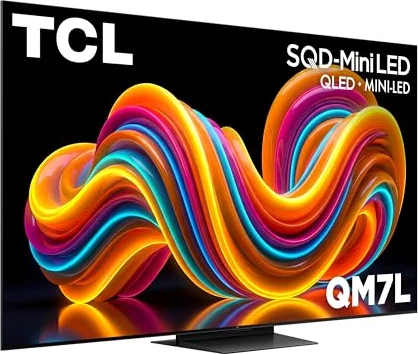 TCL 65" QM7L SQD-Mini LED 4K Google TV (2026)