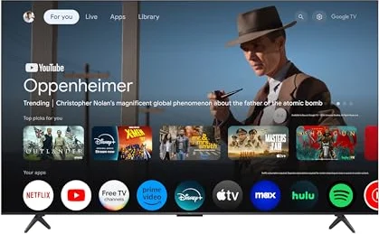 TCL 65" QM6K QD-Mini LED 144Hz Smart TV